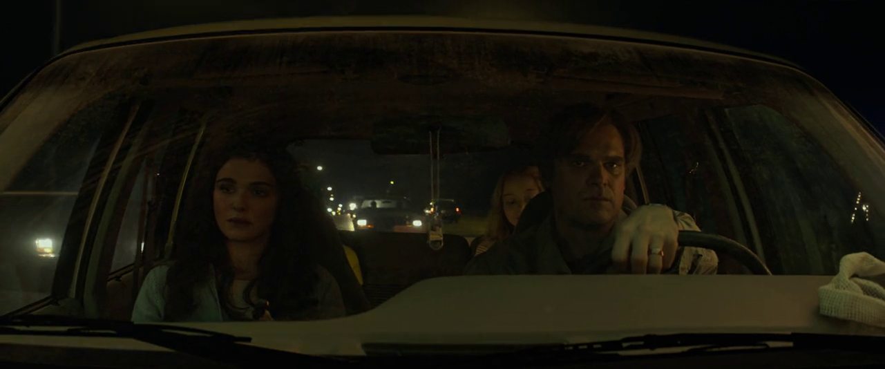 The Family drives through highway in Black Widow