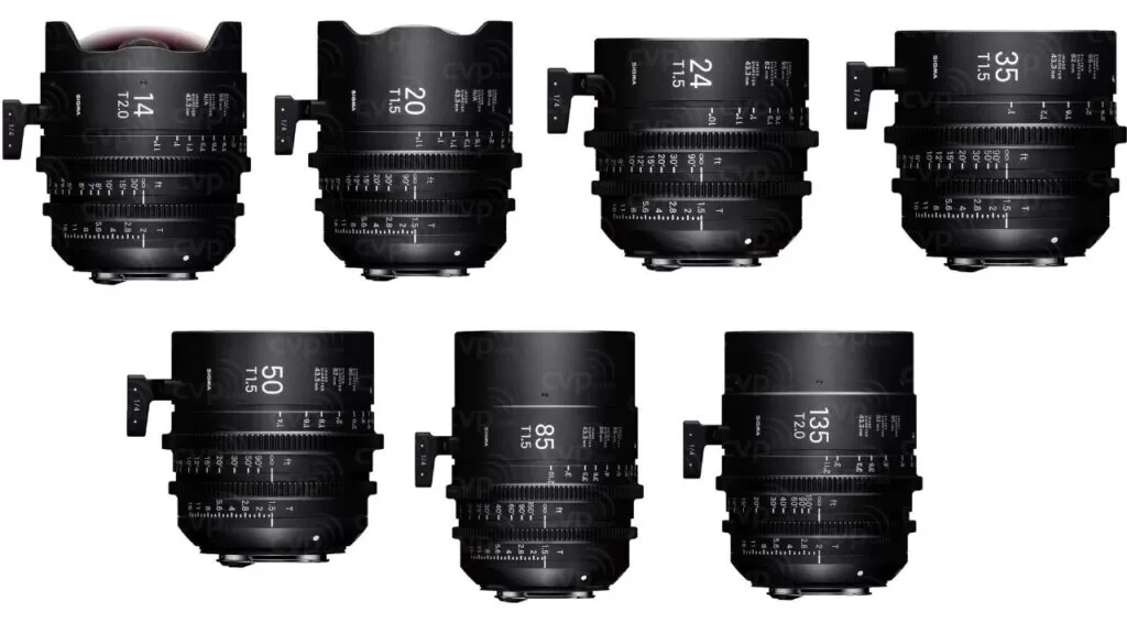 Sigma Cine FF High-Speed Primes Lens